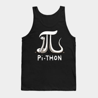 Pi-Thon Pi Python (Back Print) Tank Top